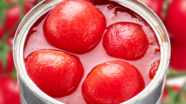whole peeled canned cherry tomatoes