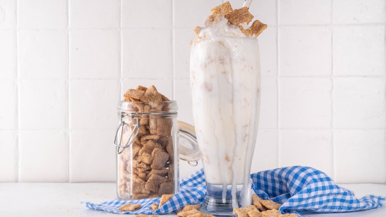 Cinnamon Toast Crunch milkshake.