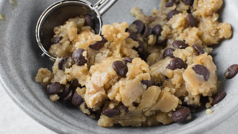 Chocolate chip cookie dough