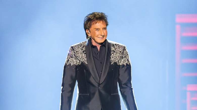 Singer Barry Manilow performs onstage during the "Manilow: The Last Seattle Concert" at Climate Pledge Arena on July 12, 2025 in Seattle, Washington.