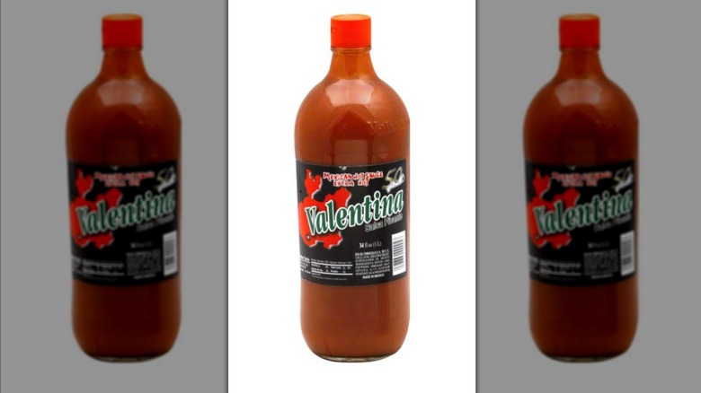 Valentina Black Label Hot Sauce.