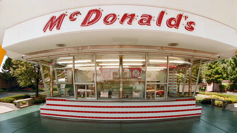 retro McDonald's in Des Plaines, Illinois