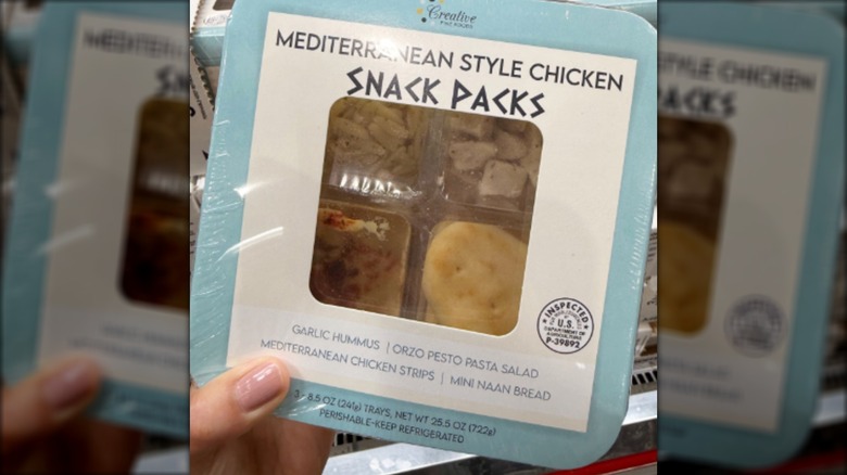 Mediterranean Style Chicken Snack Pack at Costco