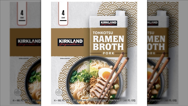 Kirkland Signature Tonkotsu Pork Broth, 4-count pack