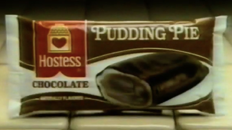 Screenshot of Hostess Chocolate Pudding Pie from 1985 commercial