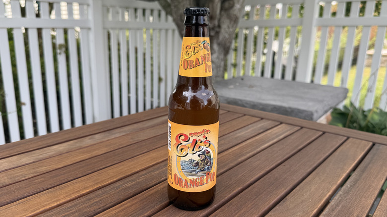 Bottle of Capt'n Eli's Orange Soda