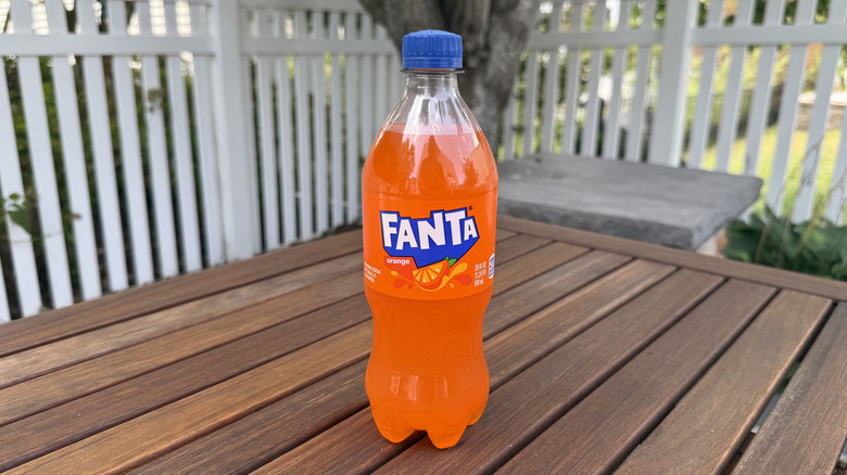Bottle of Fanta Orange from the U.S.