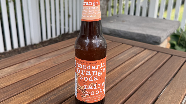 Bottle Maine Root Orange Soda