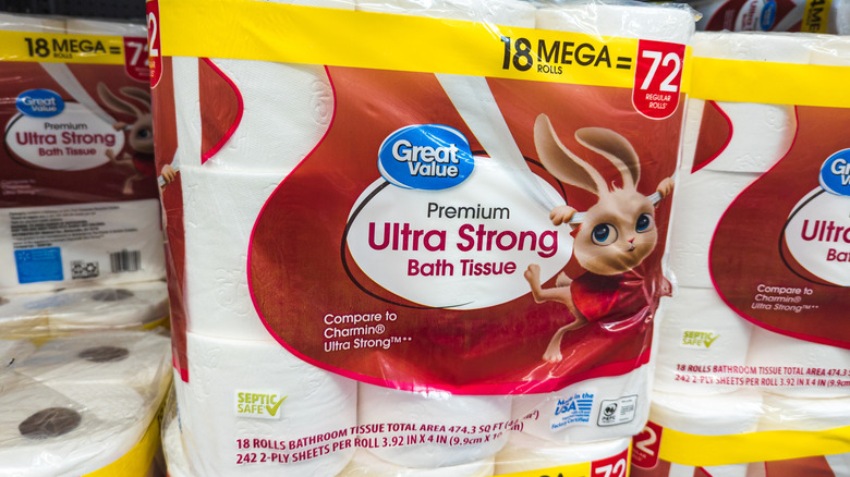 Walmart Great Value bath tissue