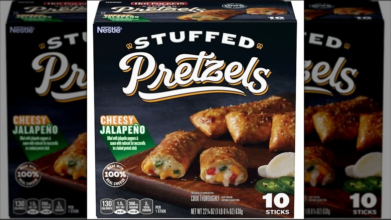 Hot Pockets Cheesy Jalapeno Stuffed Pretzels