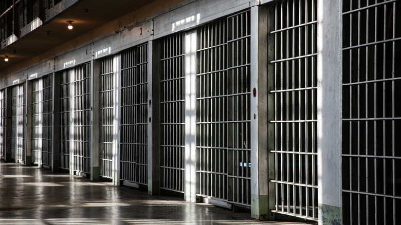 Empty prison cells