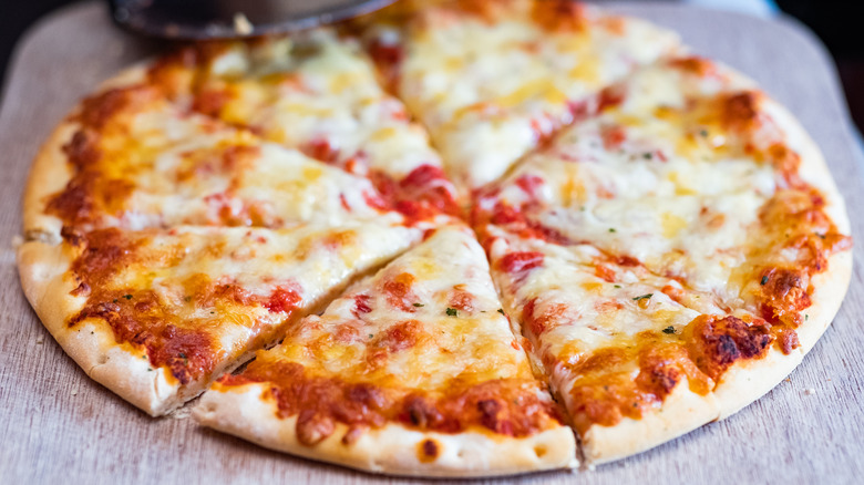 cooked frozen margherita pizza