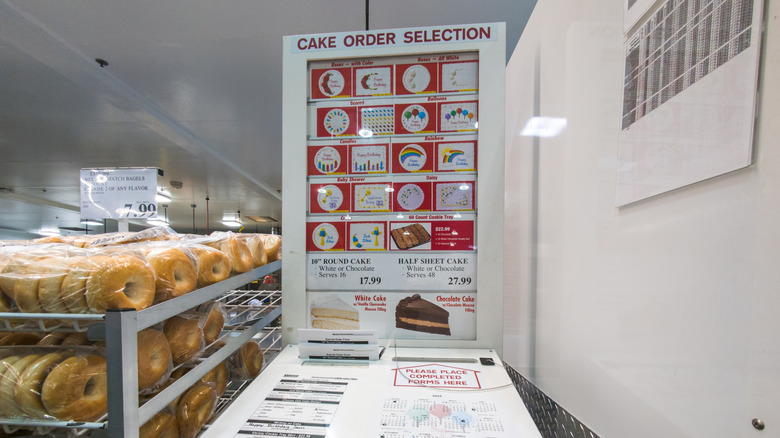 A picture of the custom ordering station at Costco