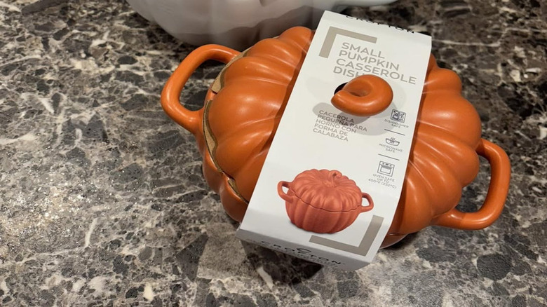 Two of Aldi's pumpkin dishes