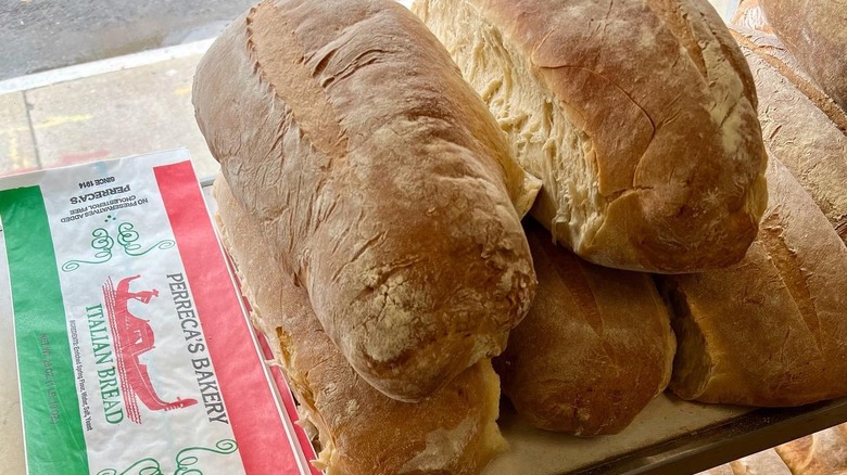 Perreca's Bakery bread loaves