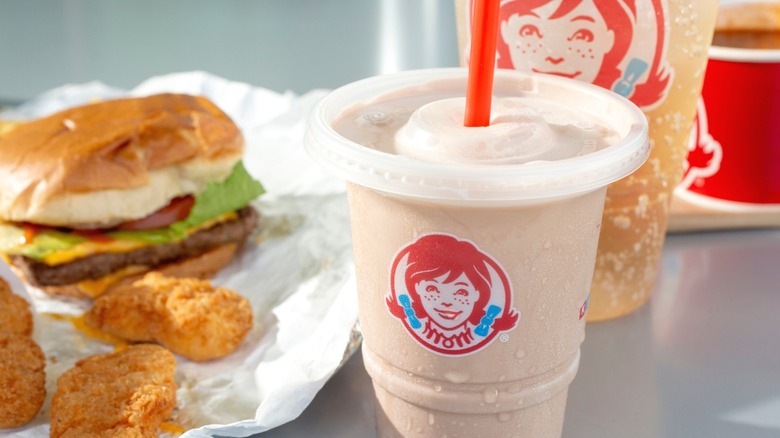 A meal from Wendy's.