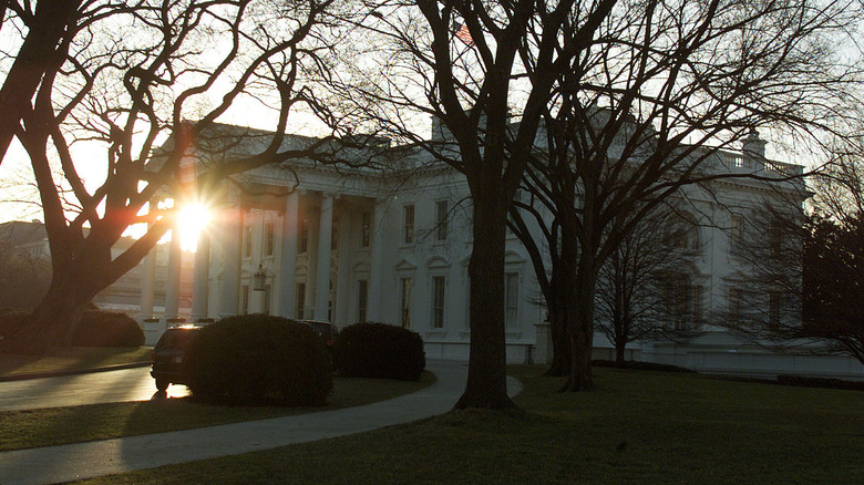 The White House at sunrise