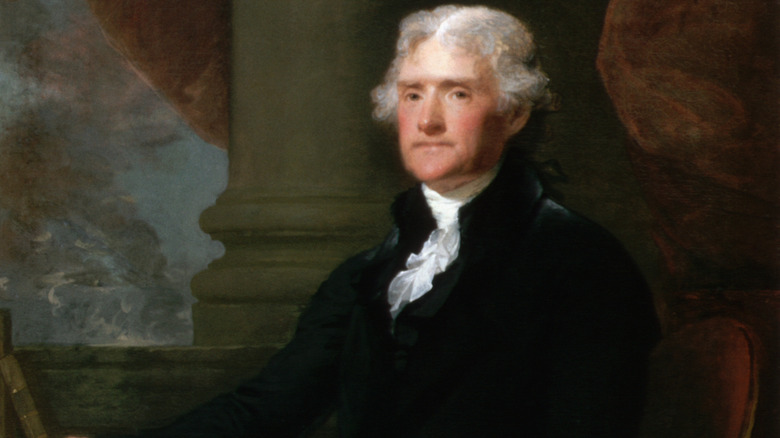 Thomas Jefferson oil painting