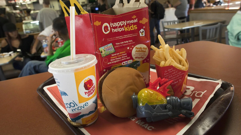 McDonald's Happy Meal with toy