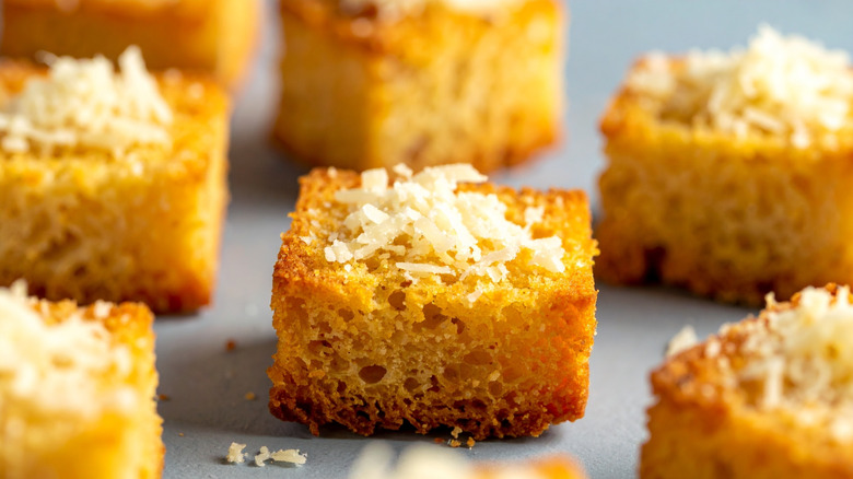 homemade cheese croutons