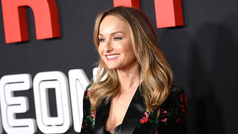 Giada De Laurentiis attends the premiere of Neon's "Ferrari" at Directors Guild Of America on December 12, 2023 in Los Angeles, California.