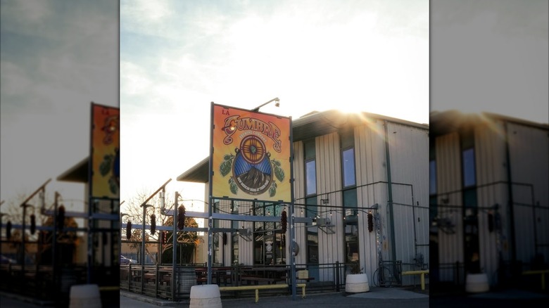 Exterior of La Cumbre Brewing Co.