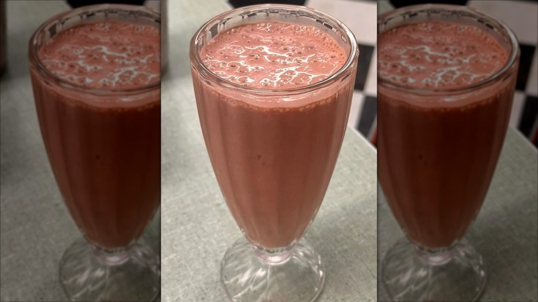 Borroum's Drug Store & Soda Fountain homemade old fashioned milkshake