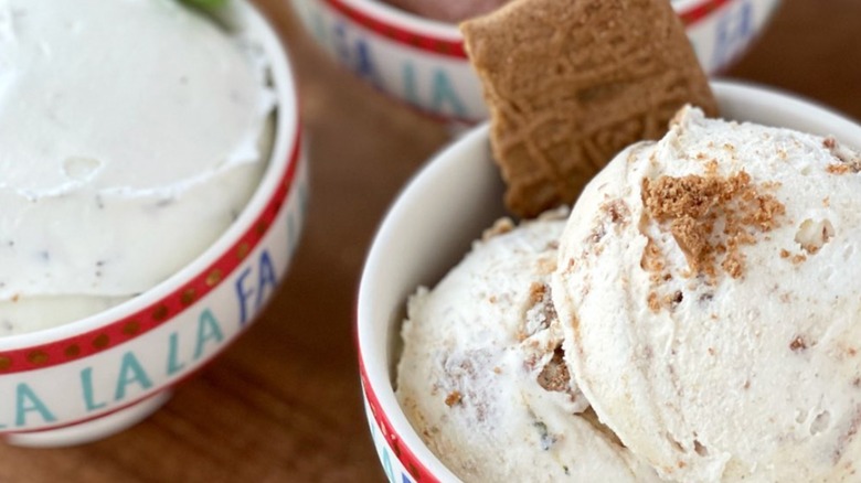 Duchessa Gelato gelato in bowls close up