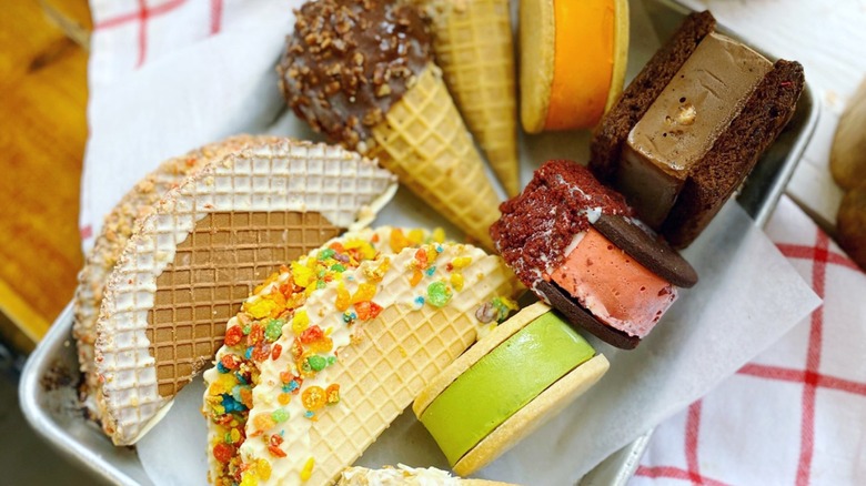 Tricycle Ice Cream assorted ice cream creations