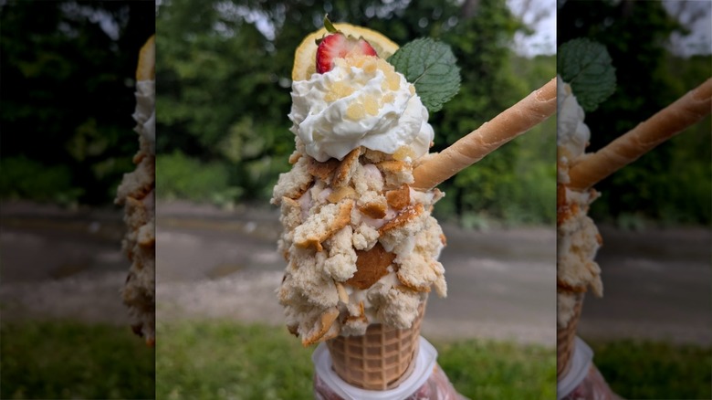 Canteen Creemee Company ice cream dessert loaded with toppings