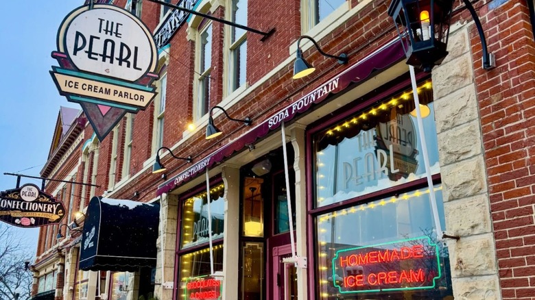 The Pearl Ice Cream Parlor & Confectionery exterior