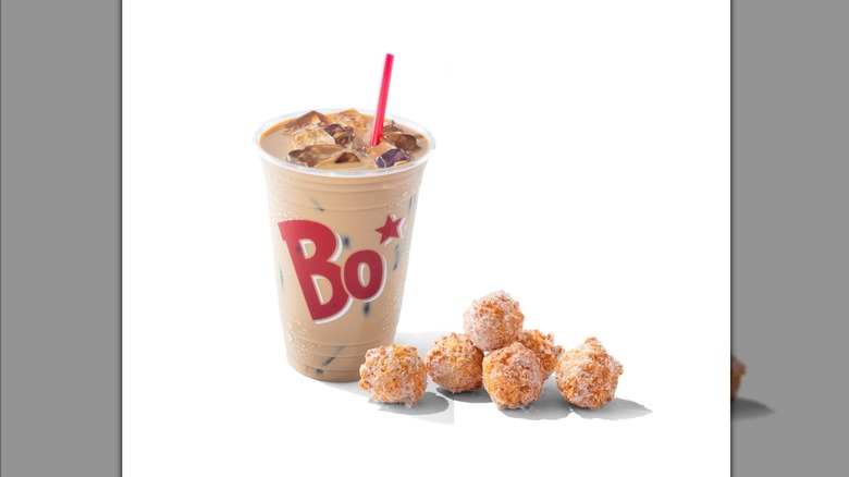 The Cinnamon Toast Crunch Iced Coffee and Donut Bites from Bojangles