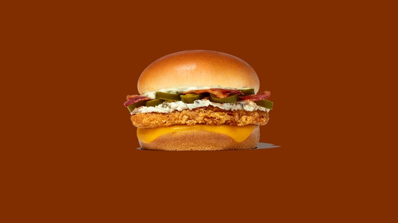 The Bacon Blaze Chicken Sandwich from Whataburger