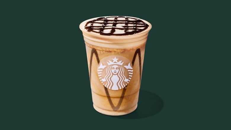 The Charlie Brown Mocha Frappuccino from Starbucks