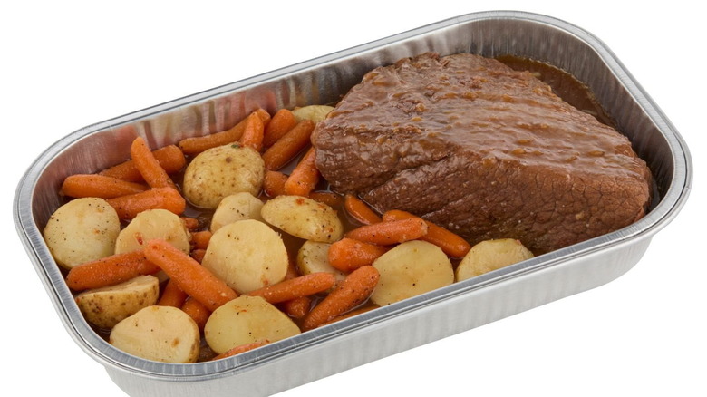 The Member's Mark Pot Roast with carrots and potatoes
