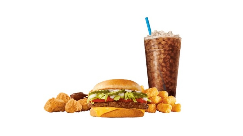 A product image of Sonic's Sonic's $7 Big Deal Meal on a white background.