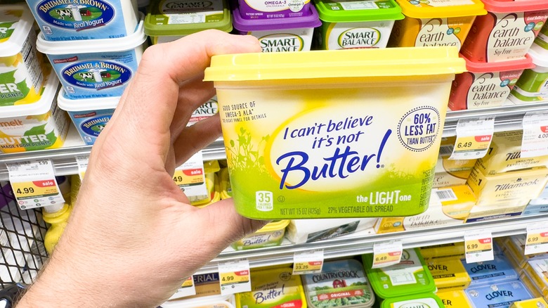 I can't believe it's not butter container
