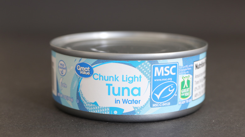 Can of Great Value chunk light tuna
