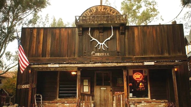 The exterior of the Old Place