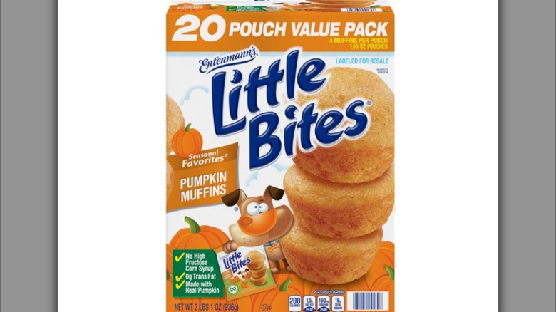 Entenmann's Little Bites Pumpkin Muffins at Costco