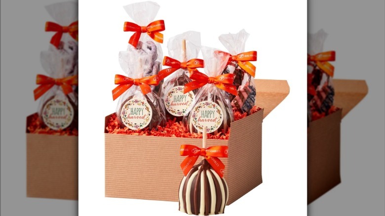 Mrs. Prindables Fall Harvest Box, Caramel Apple & Confection Gift Box at Costco