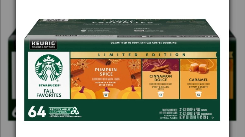 Starbucks Fall Favorites Variety Pack at Costco
