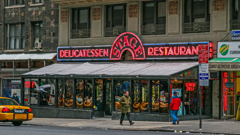 Stage Deli, a well-known delicatessen in New York City