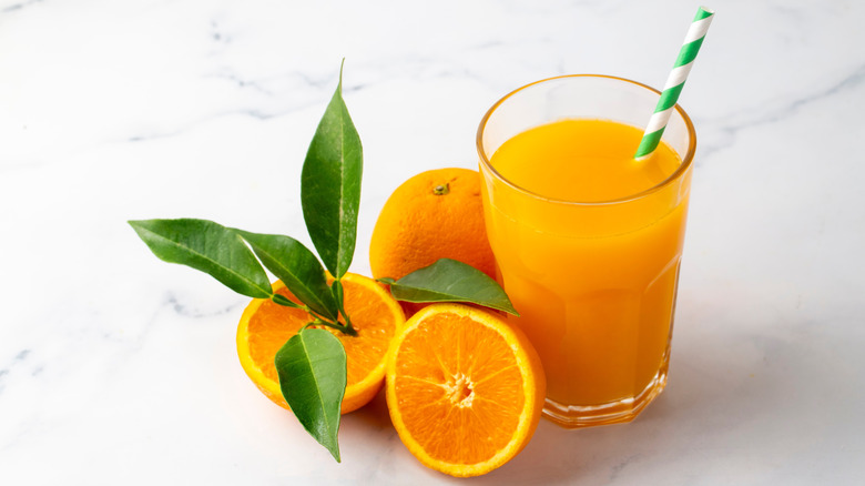 freshly squeezed orange juice