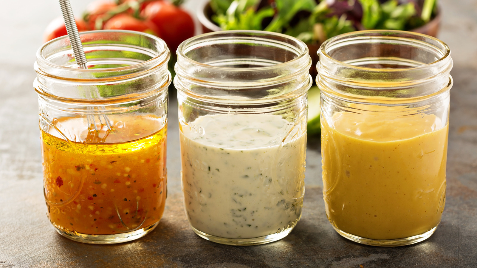 The Ingredient My Dad Swore Belonged In Salad Dressing