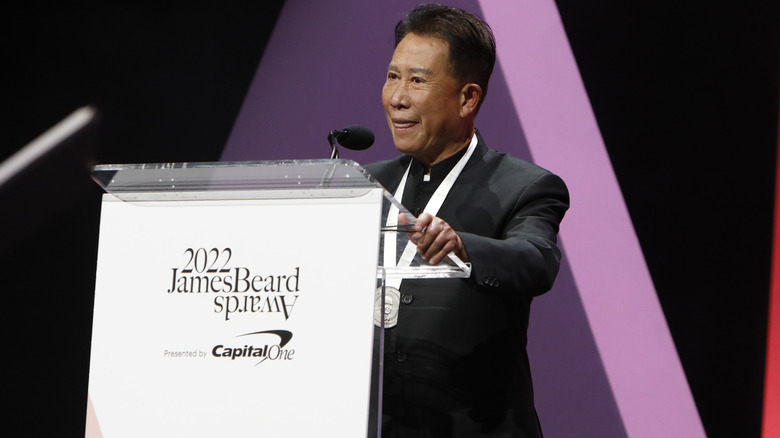 Martin Yan at the 2022 James Beard Awards ceremony