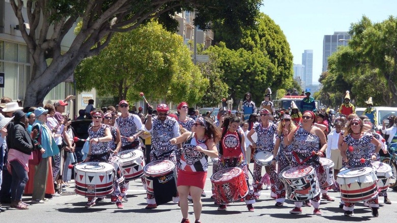 Juneteenth SF Freedom Celebration Parade in San Francisco, California