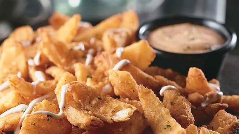 Texas Tonion from LongHorn Steakhouse.