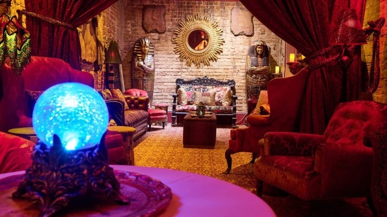 The Seance Lounge of Muriel's Jackson Square.
