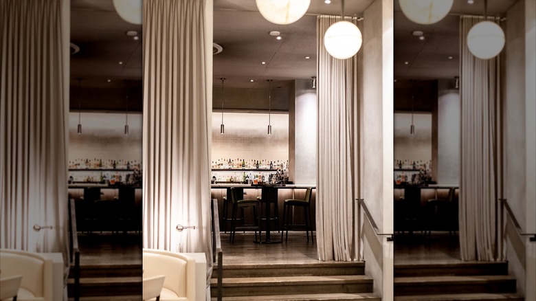 The bar at The Ambassador Room in Chicago